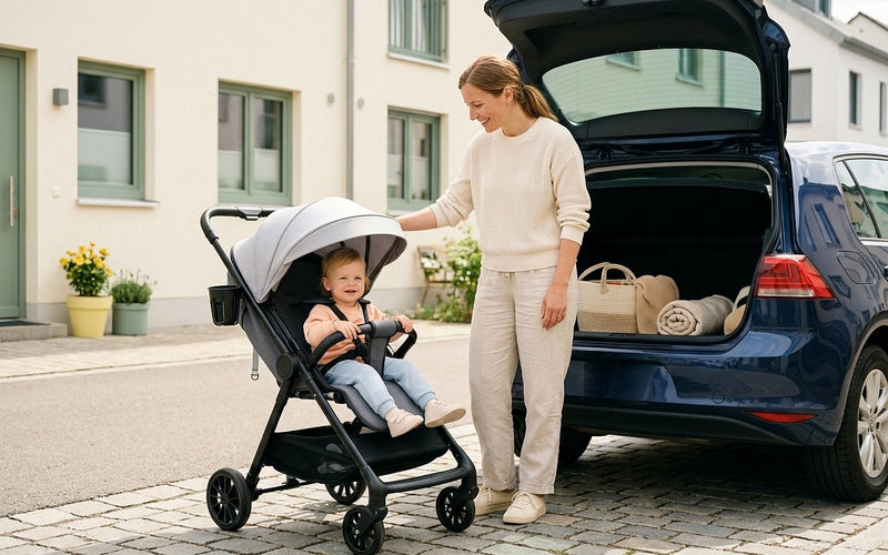 Passt der Kinderwagen in den Kofferraum? So misst du richtig