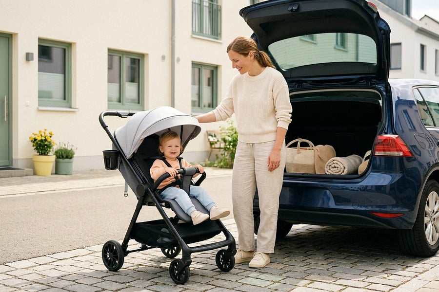 Passt der Kinderwagen in den Kofferraum? So misst du richtig