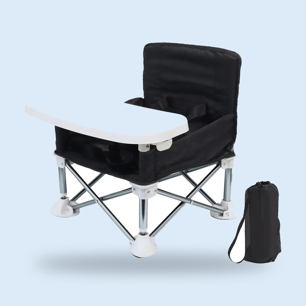 Buggino Brienz – Chaise haute coloris gris, vue 4