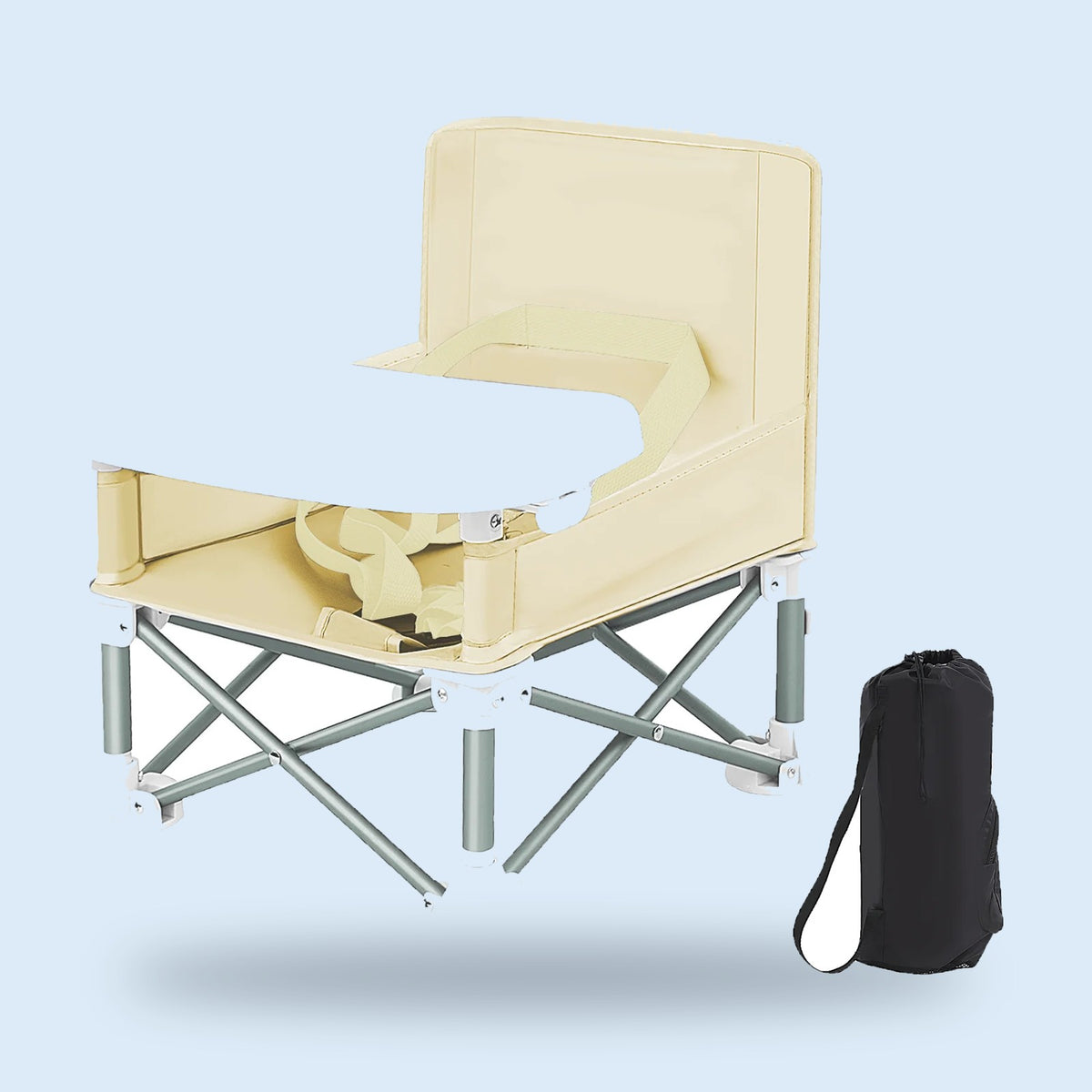 Buggino Brienz – Chaise haute coloris gris, vue 5