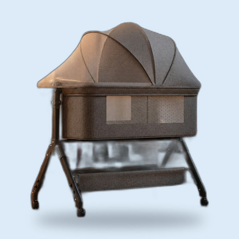 Buggino Grugapark – Beistellbett mit 5-Grad-Neigung, 3 Höhen