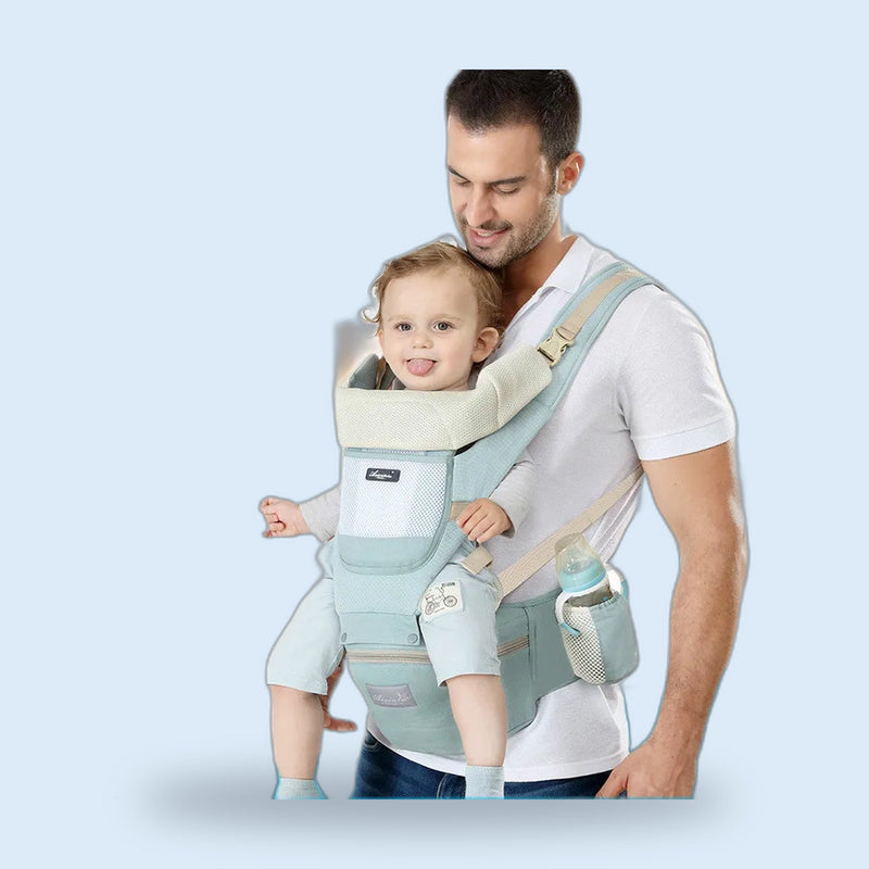 Buggino Havel – Hip-Seat-Trage mit 6 Kombinationen, bis 20 kg