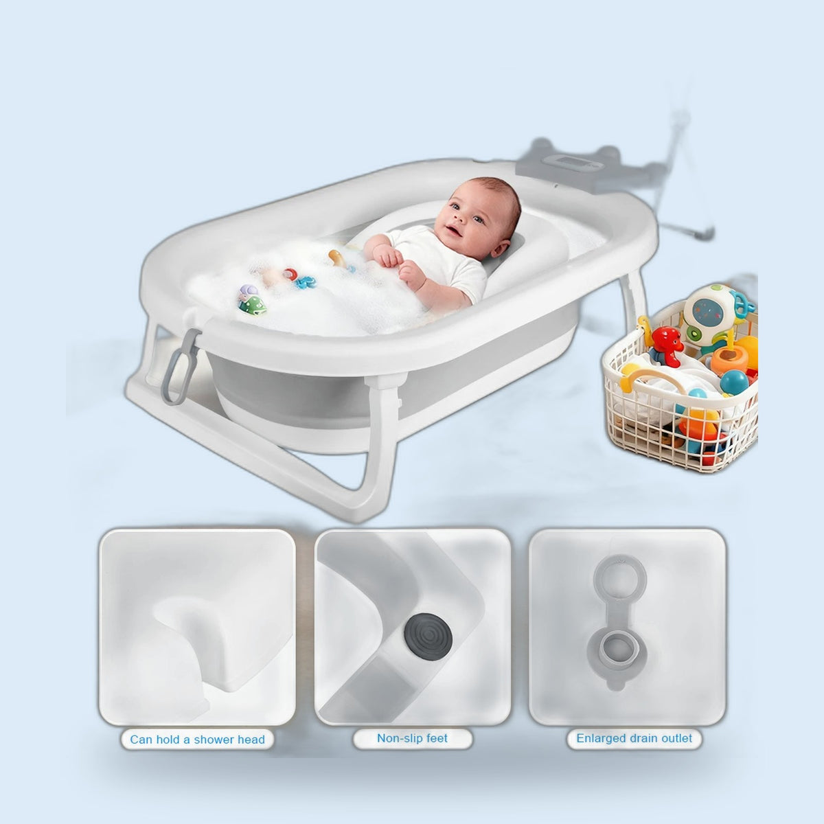 Buggino Iller – Baby bath in design 1, view 5