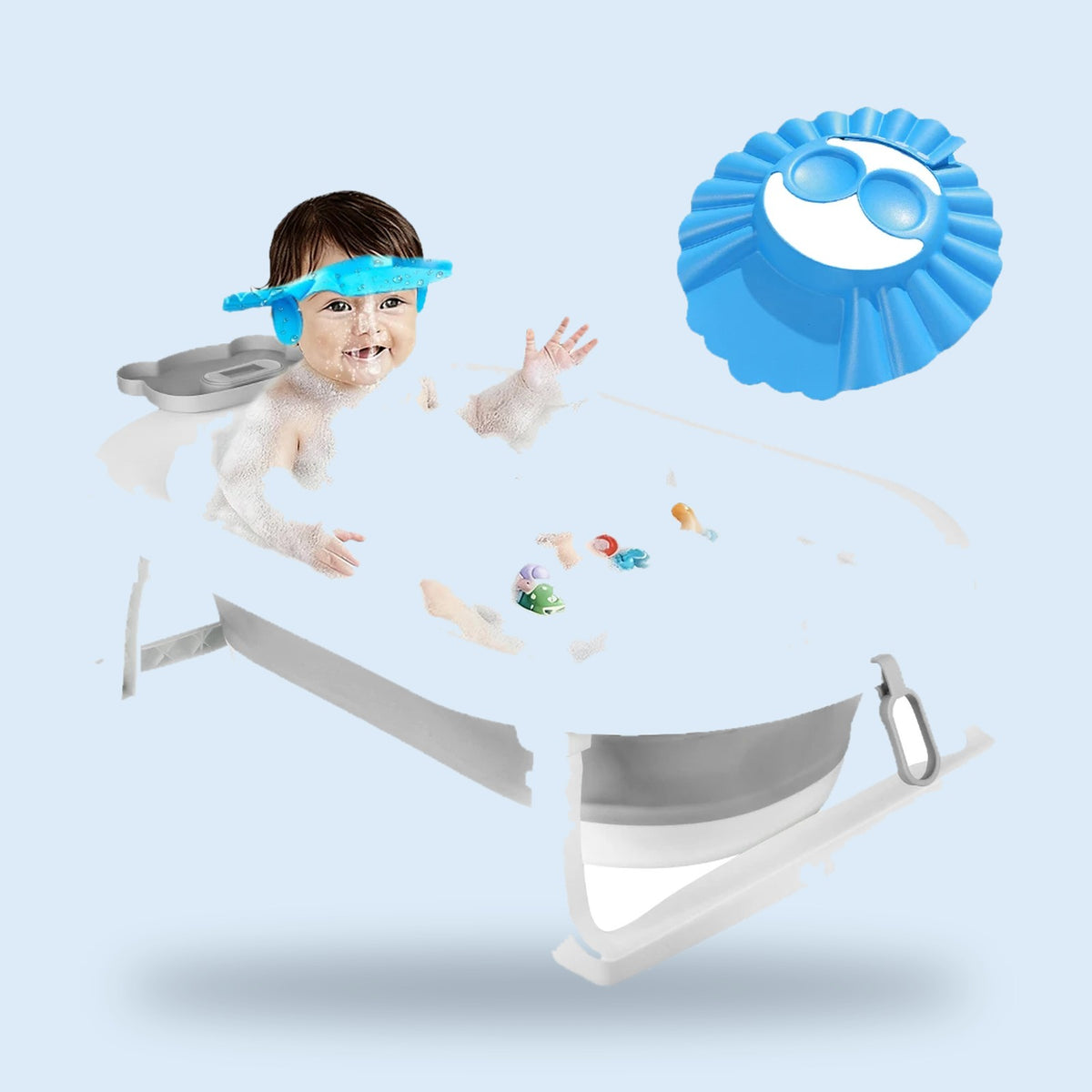 Buggino Iller – Baby bath in design 1, view 4