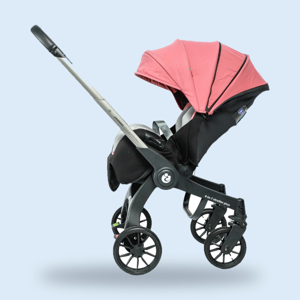Buggino Isar – Kombi-Kinderwagen in Khaki, Ansicht 4