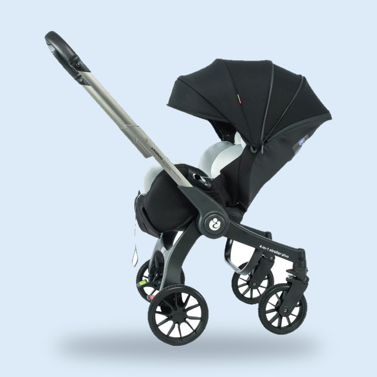Buggino Isar – Kombi-Kinderwagen in Khaki, Ansicht 6