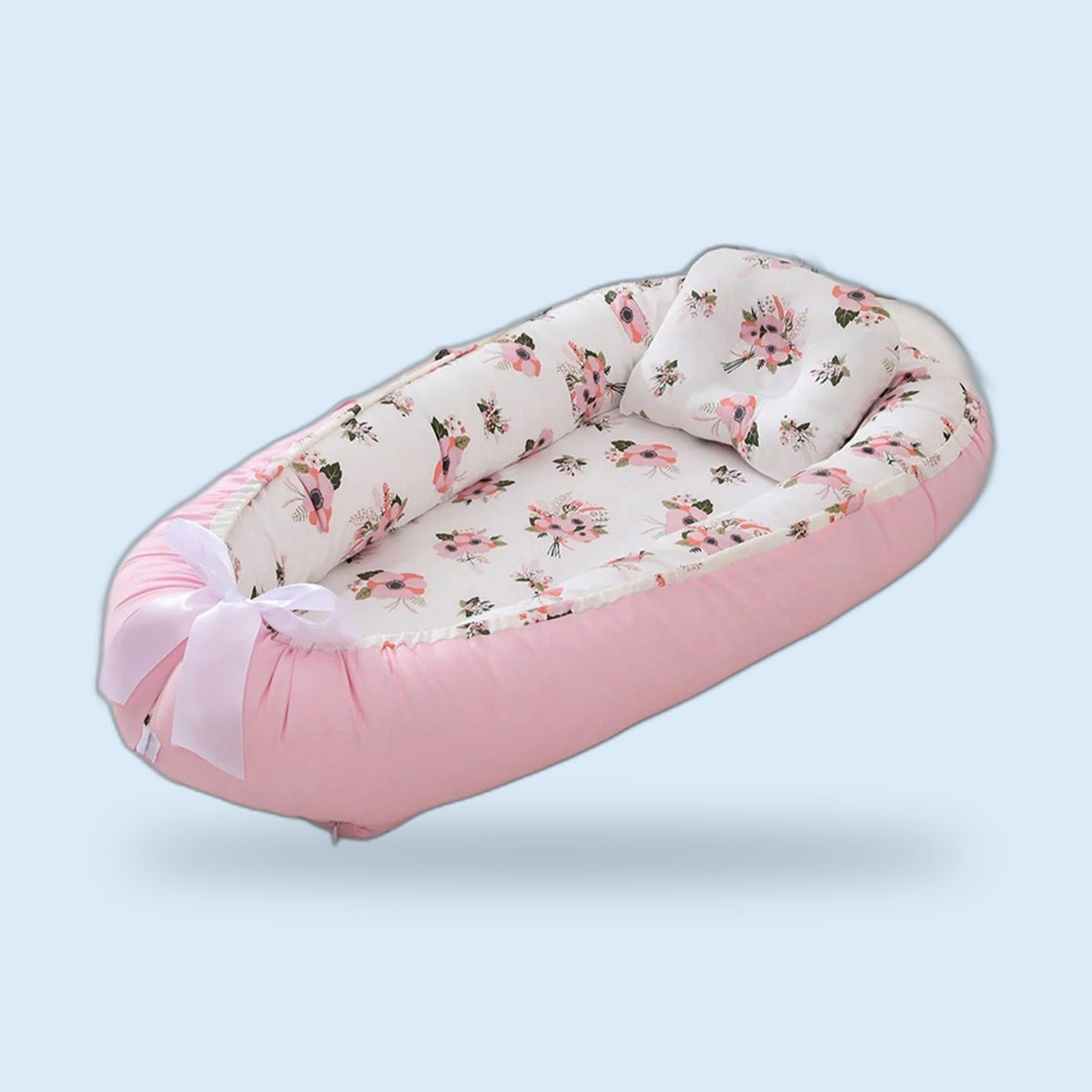 Buggino Josaphat – Babynest in roze, weergave 3