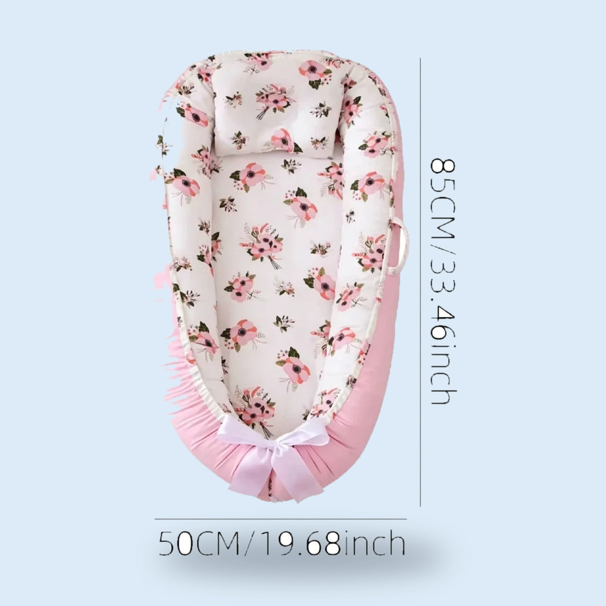 Buggino Josaphat – Babynest in roze, weergave 4