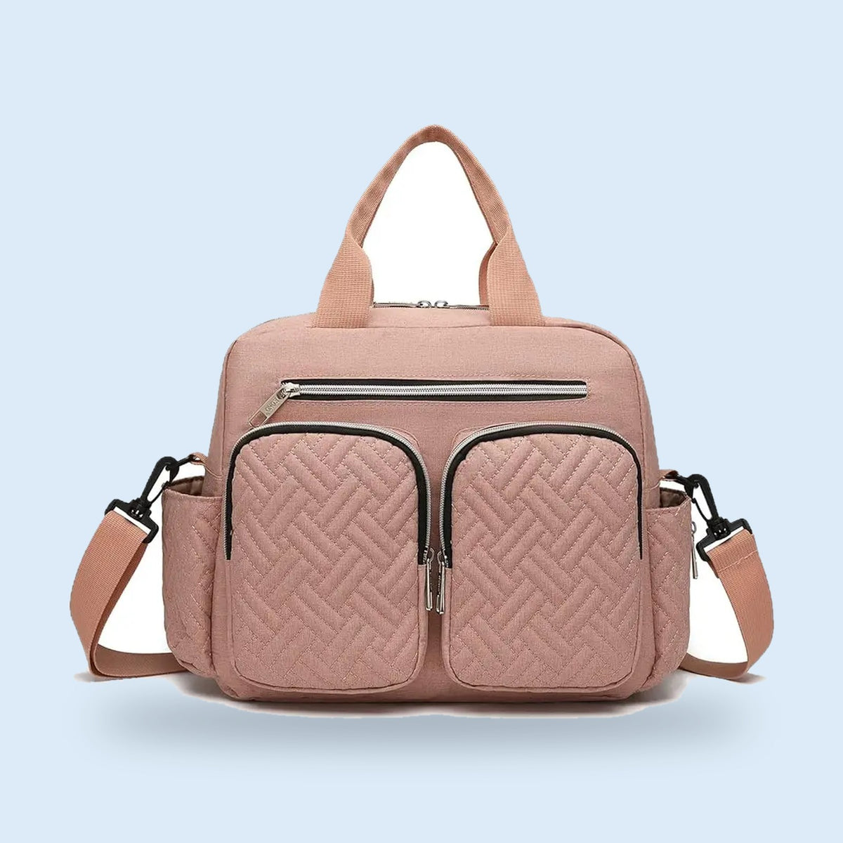 Buggino Knokke – Sac à langer coloris bleu foncé, vue 3