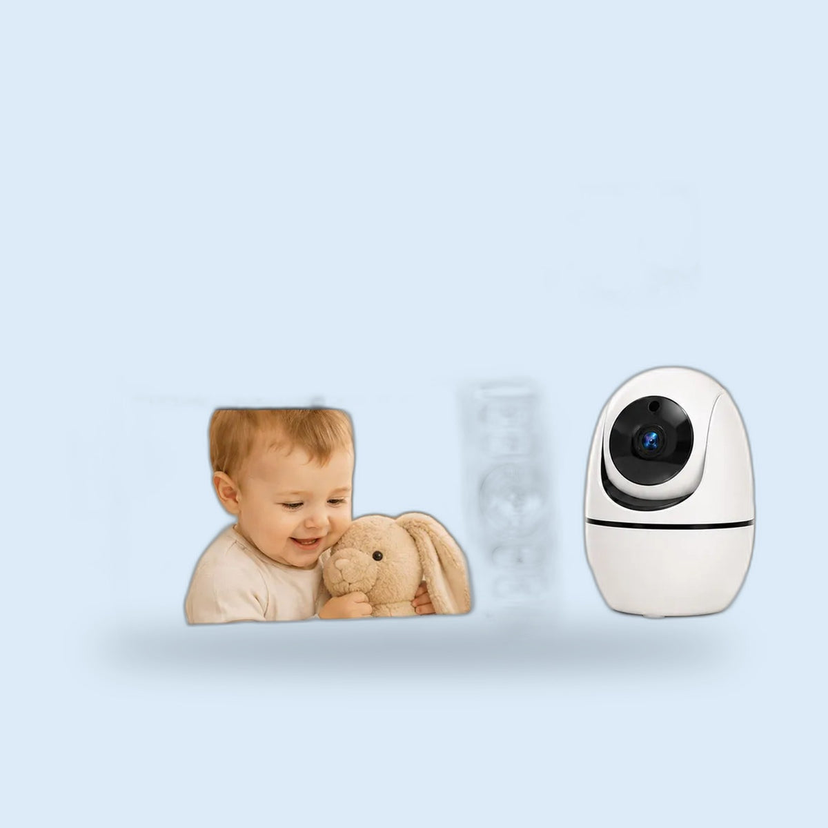 Buggino Limmat – Babyphone in Weiß, Ansicht 5