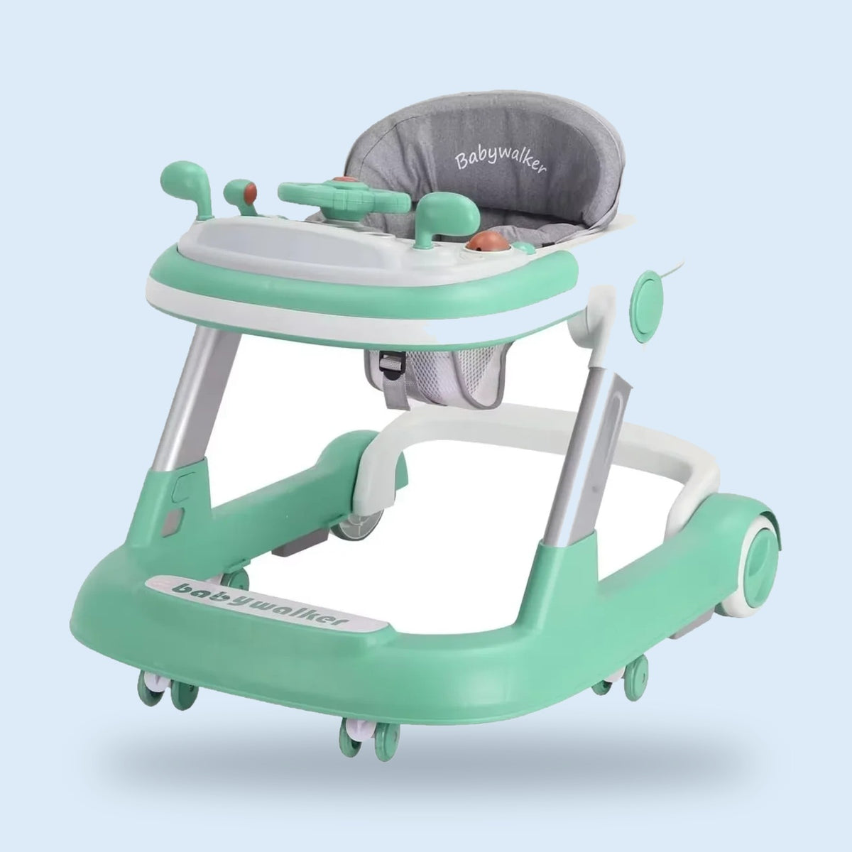 Buggino Oder – Push walker in gray, view 4