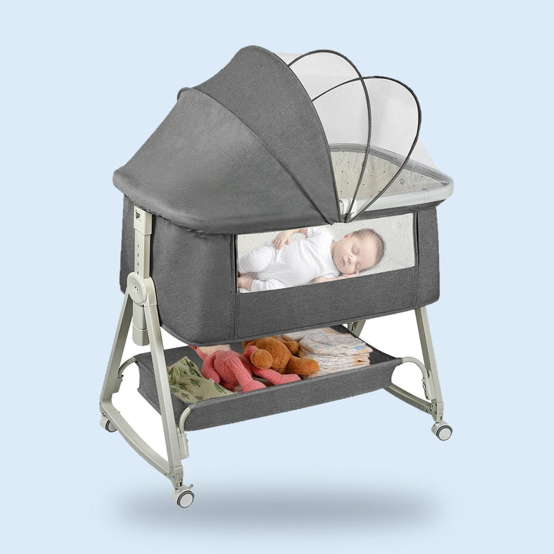 Buggino Oosterpark – Beistellbett mit 6 Höhen, 15° neigbar