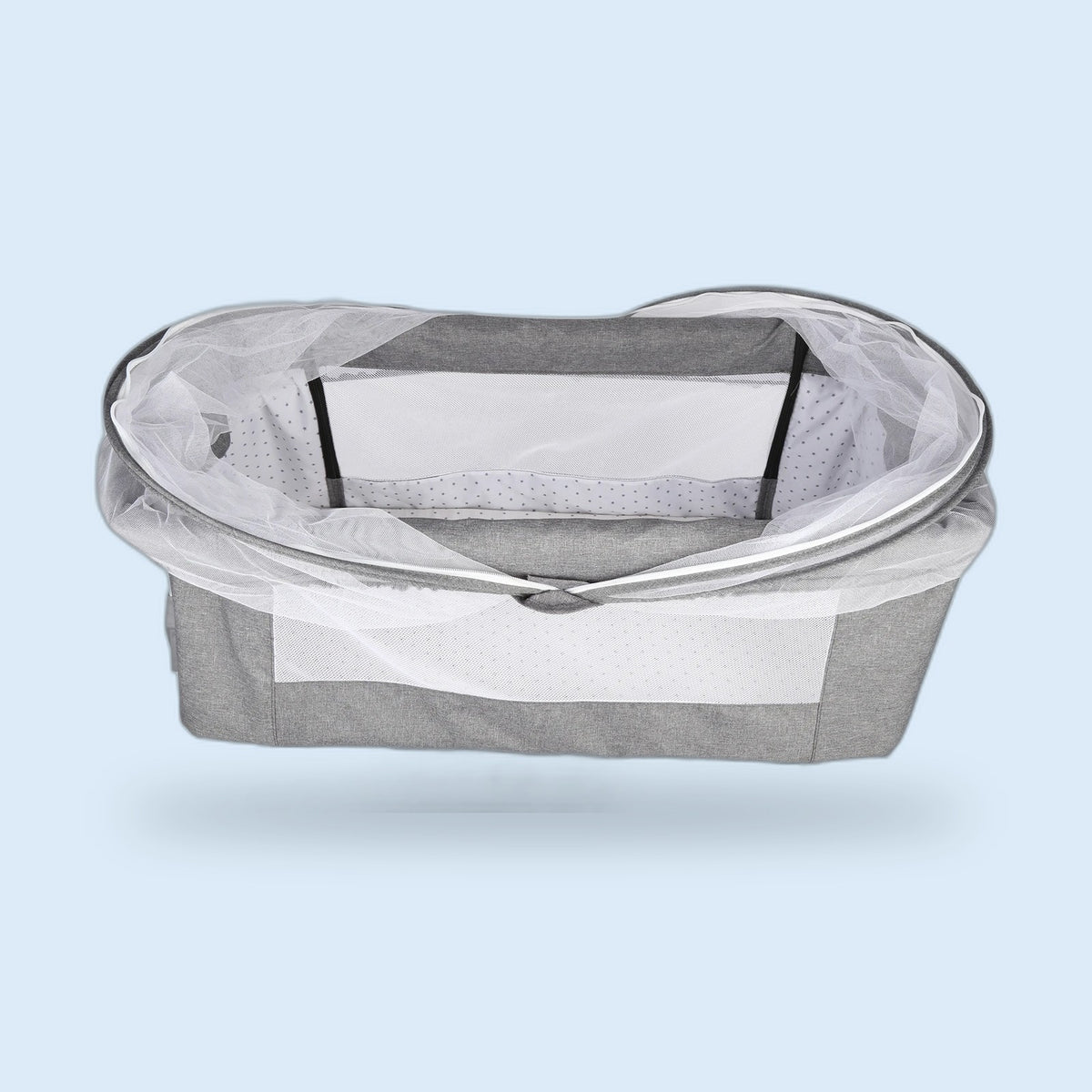 Buggino Phoenix – Babybett in Grau, Ansicht 7