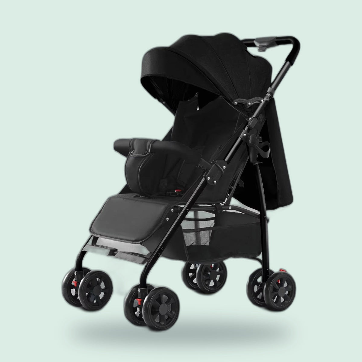 Buggino Rhein – Reisebuggy in Grau, Ansicht 3