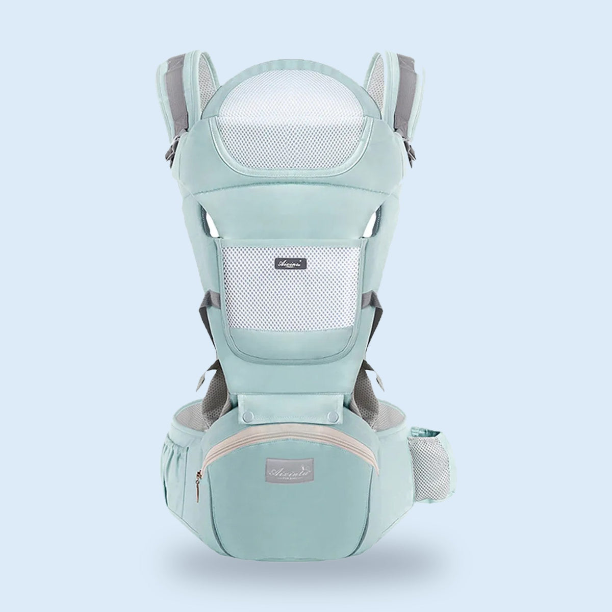 Buggino Rügen – Hip seat carrier in red, view 4