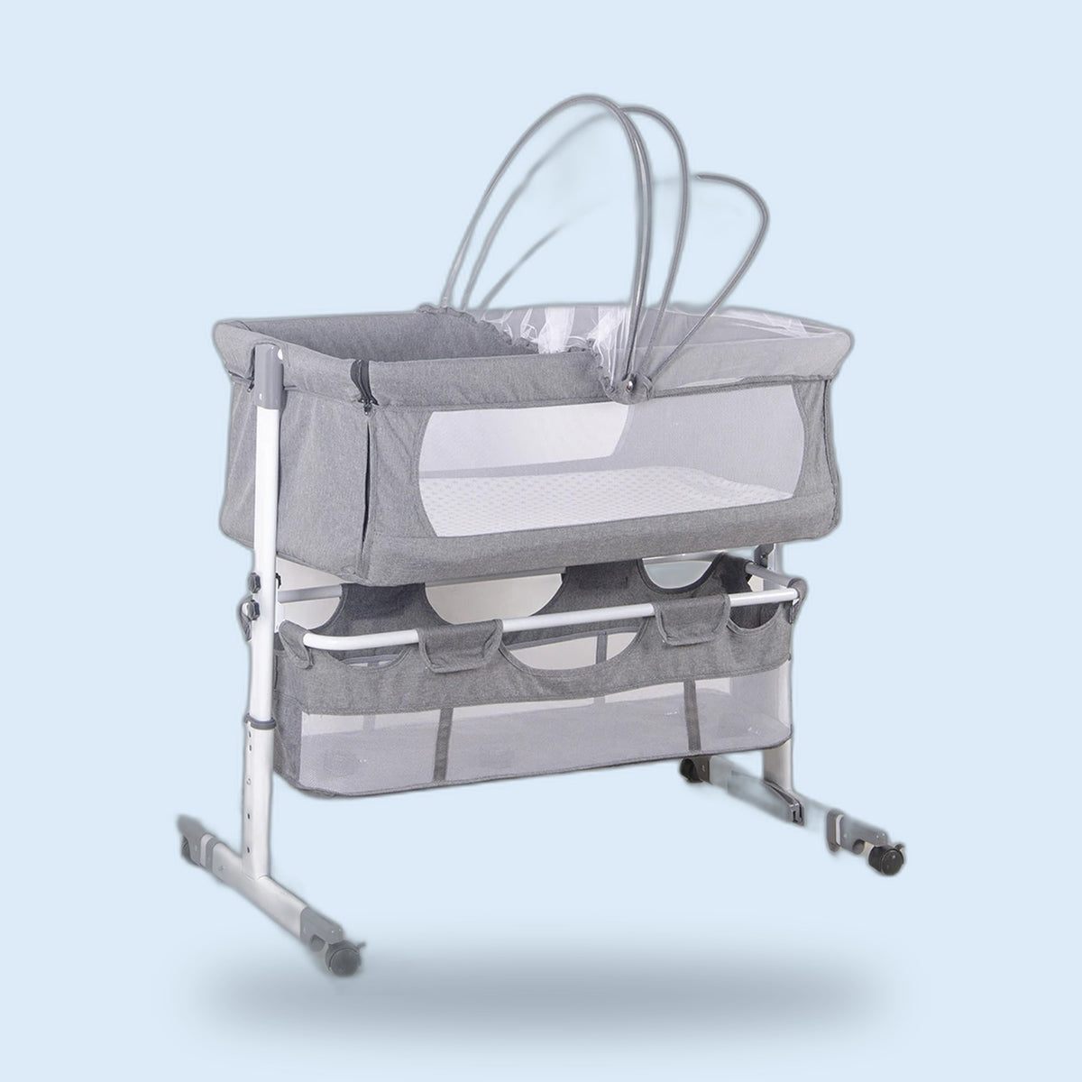 Buggino Sonsbeek – Berceau cododo coloris gris, vue 1