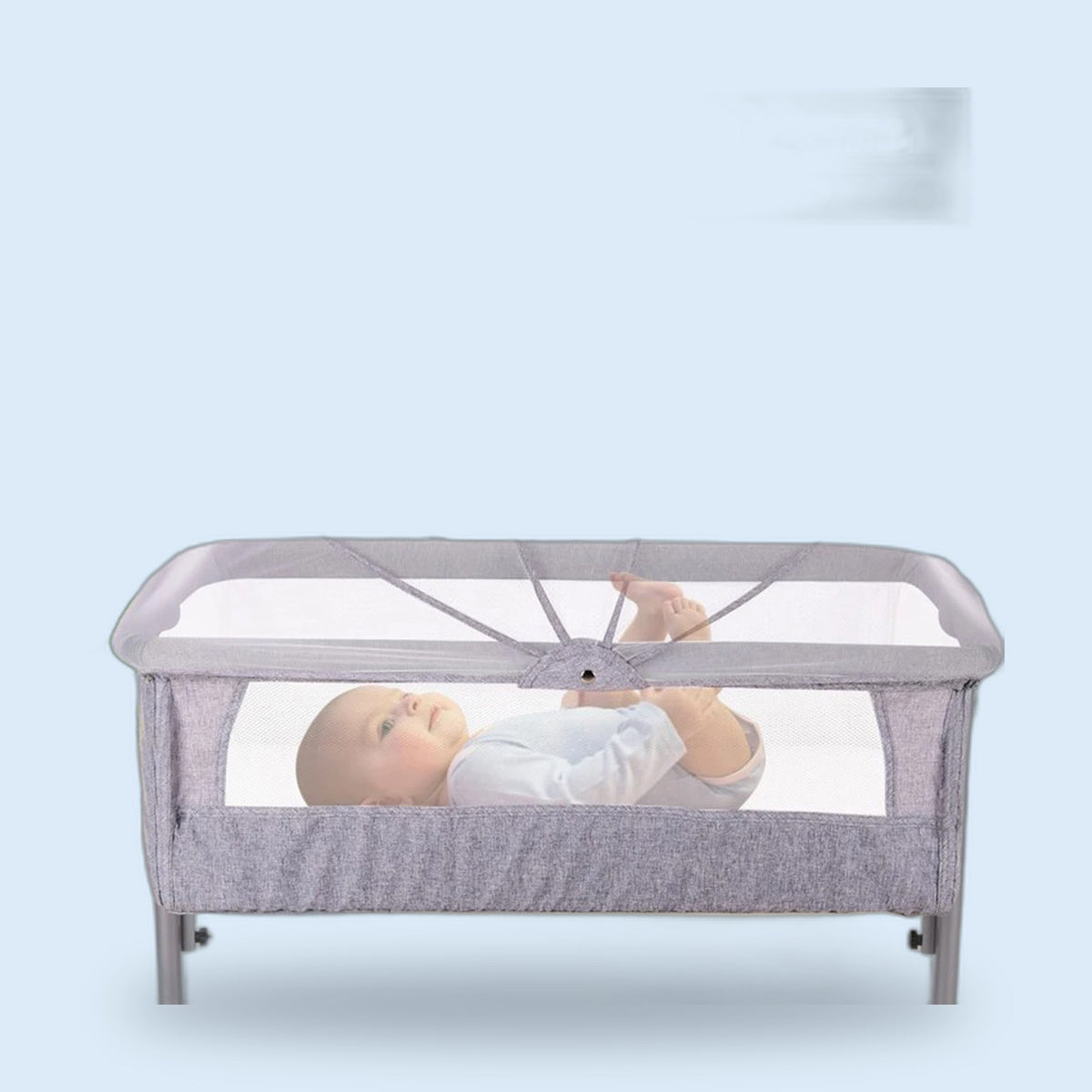 Buggino Sonsbeek – Berceau cododo coloris gris, vue 4