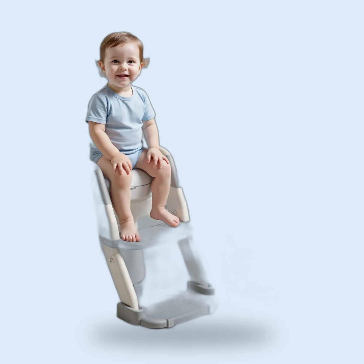 Buggino Tauber – Toilettentrainer in Grau, Ansicht 4