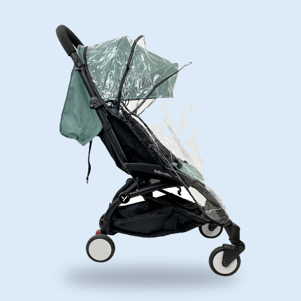 Buggino Ter Kameren – Regenschutz in Transparent, Ansicht 2