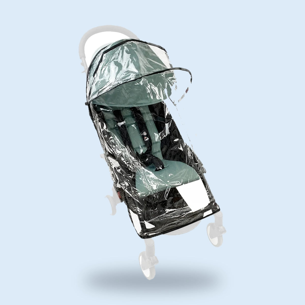 Buggino Ter Kameren – Regenschutz in Transparent, Ansicht 5