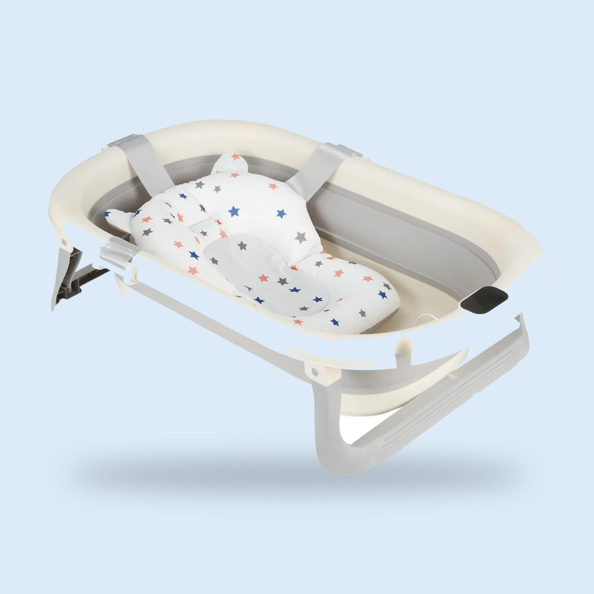 Buggino Texel – Baignoire bébé coloris gris, vue 1