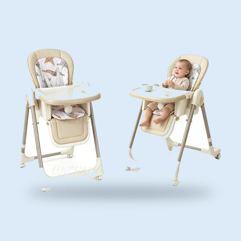 Buggino Thunersee – Hochstuhl 2 in 1 mit Babywippe