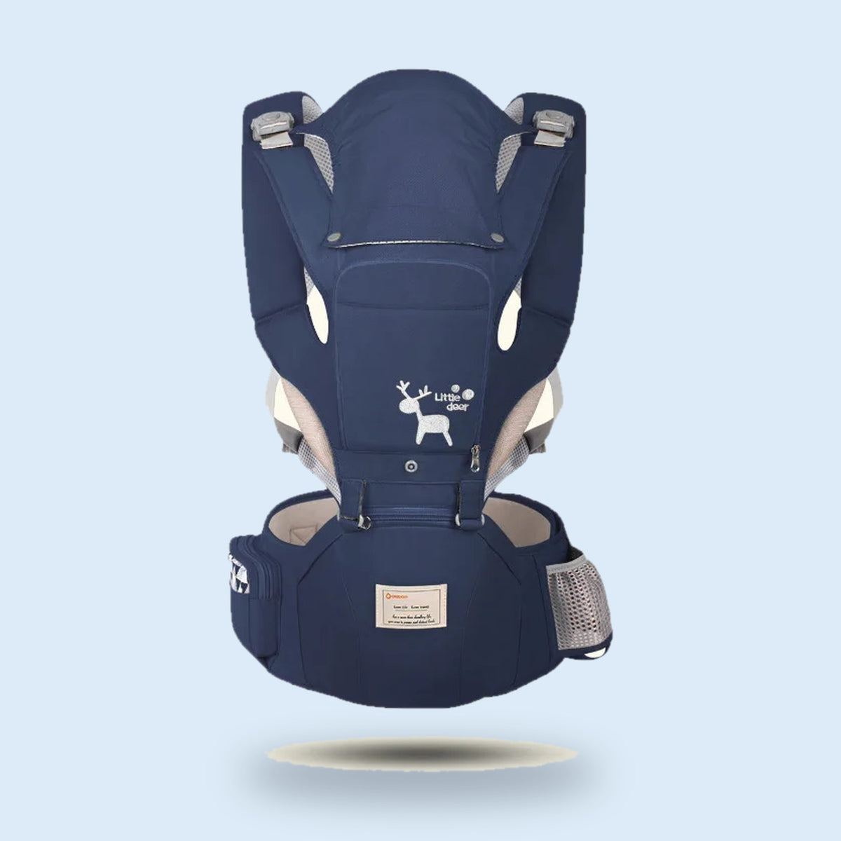 Buggino Usedom – Porte-bébé hip seat coloris rose, vue 6