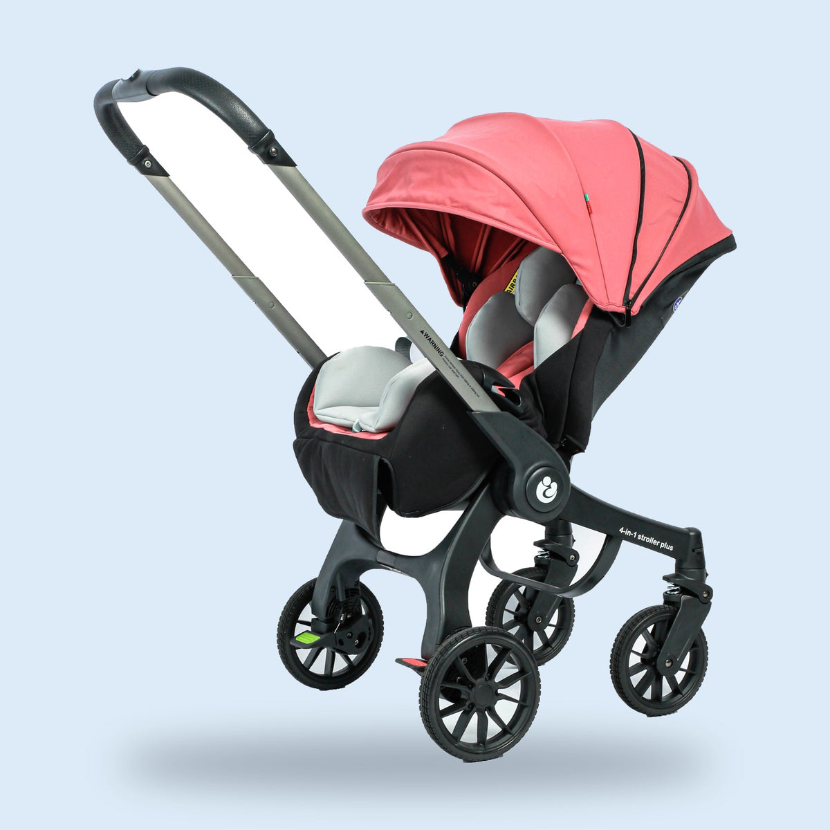 Buggino Vondel – Kombi-Kinderwagen in Schwarz, Ansicht 7