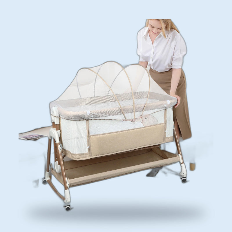 Buggino Westerpark – Babybett 3 in 1 mit Matratze und 6 Höhen