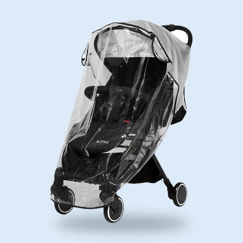Buggino Zuiderpark – Regenschutz für ca. 56 cm Verdeckbreite, Transparent